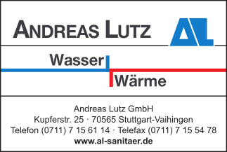 Logo der Firma Lutz Sanitär